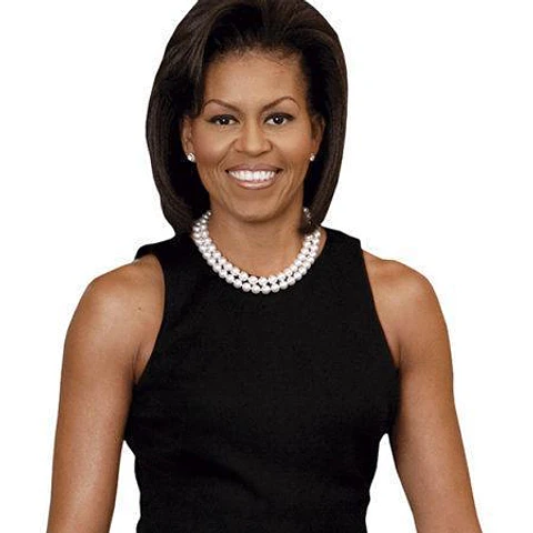Michelle Obama (Black Dress)
