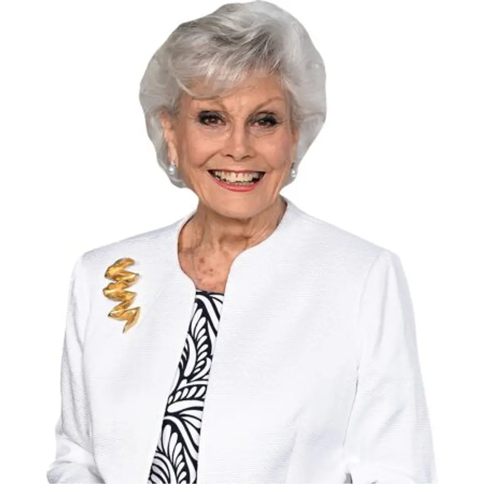 Angela Rippon (White Top) 1