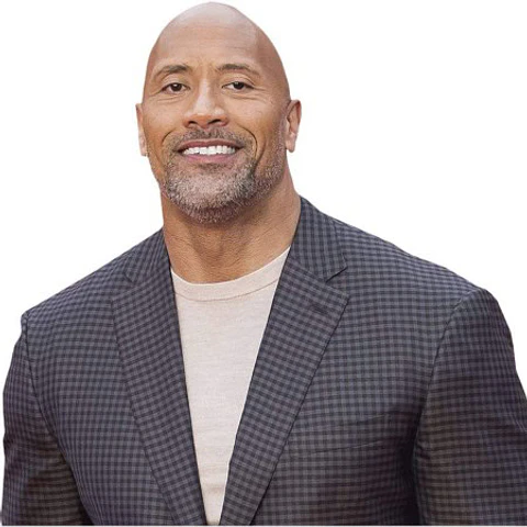 Dwayne 'The Rock' Johnson (Checked Suit)