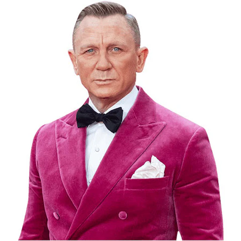 Daniel Craig (Pink Jacket)