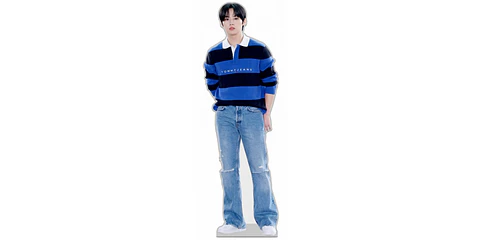 JIN BTS BLUE
