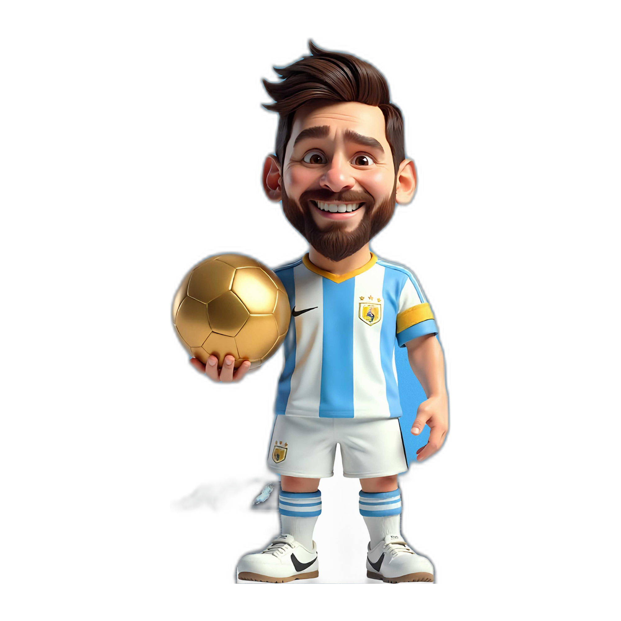ANIMADA LIONEL MESSI ARGENTINA 1