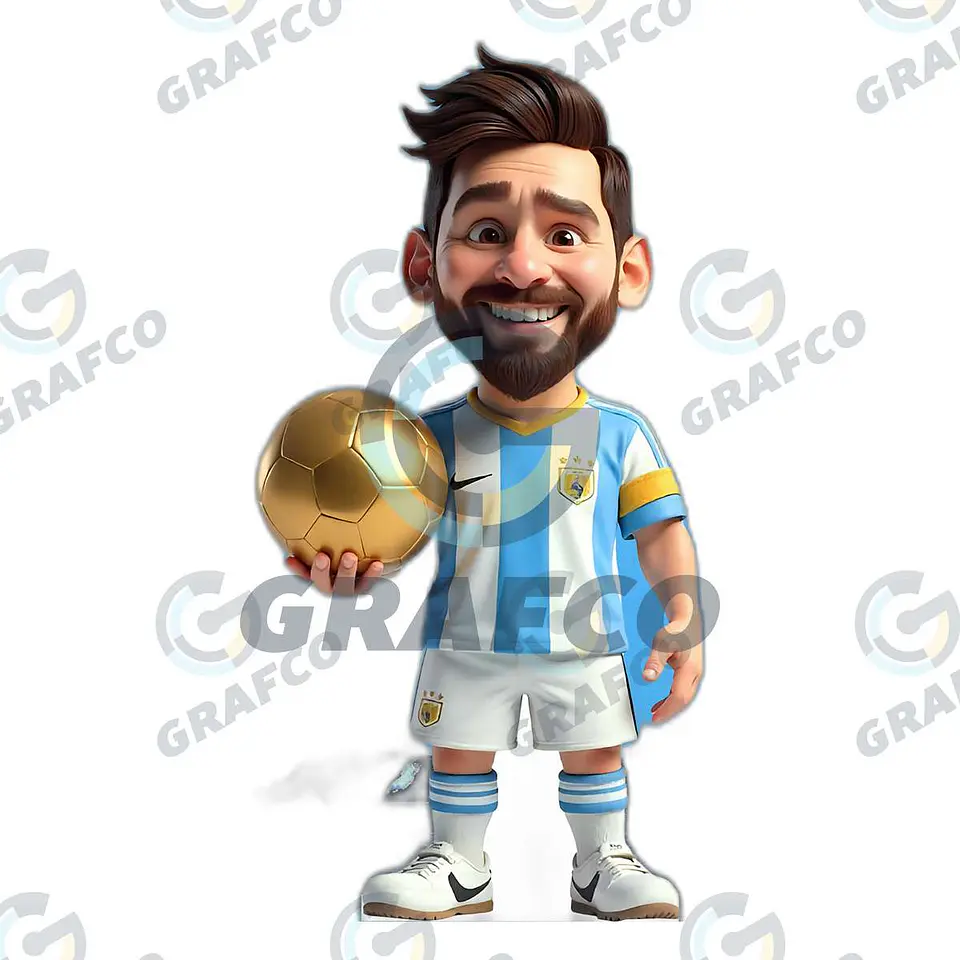 Animada Lionel Messi Argentina 1