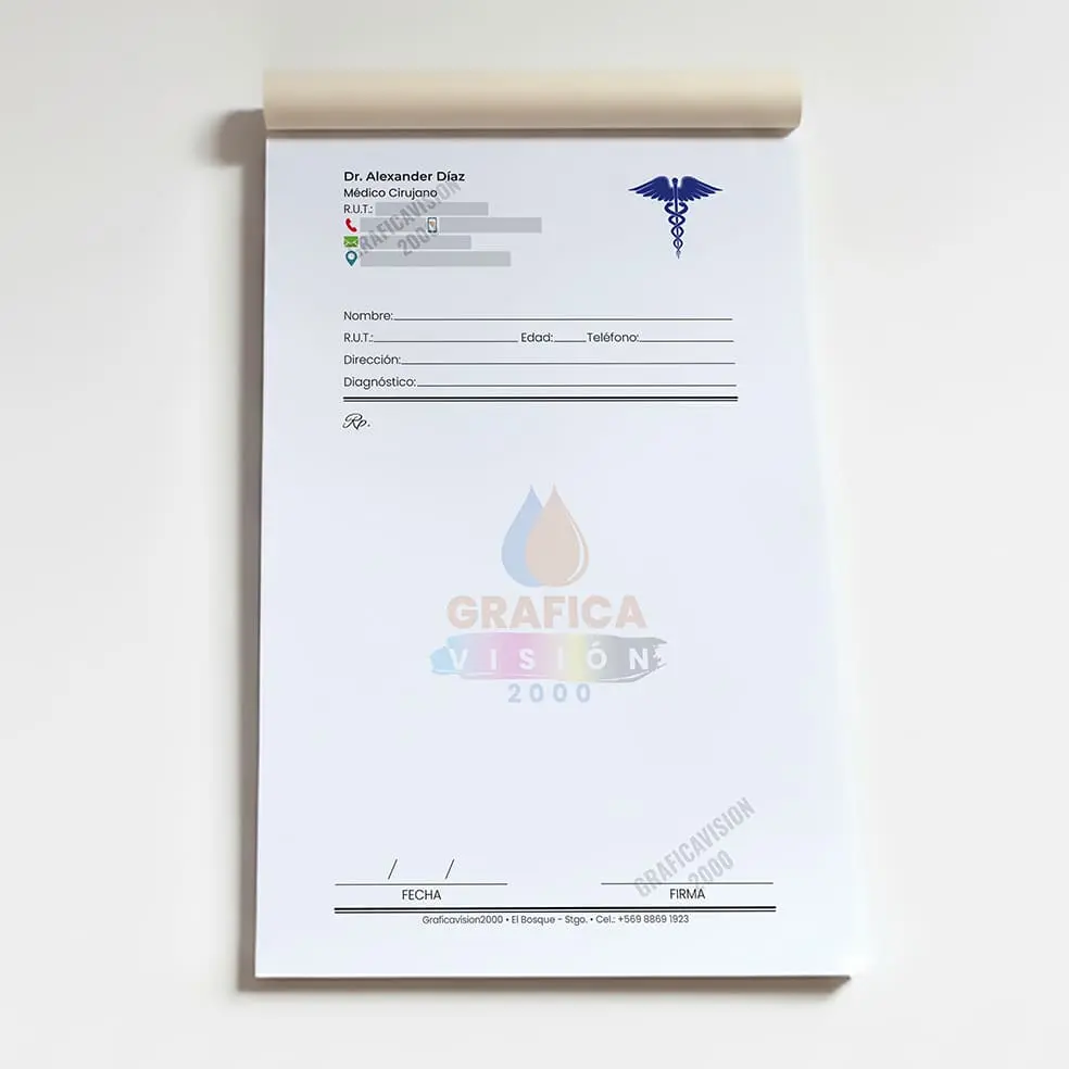 Recetarios Médicos Personalizados 1