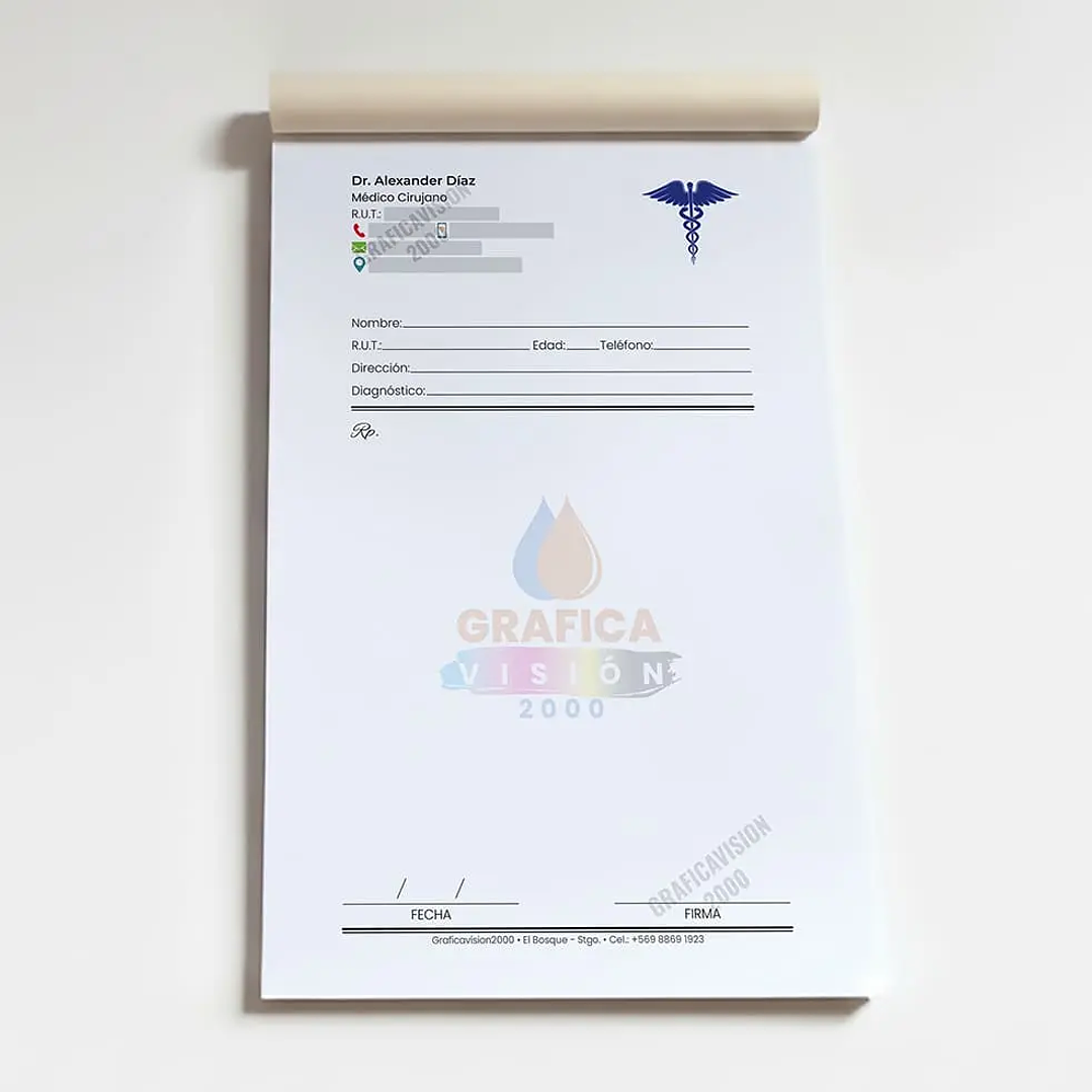 Recetarios Médicos Personalizados 1