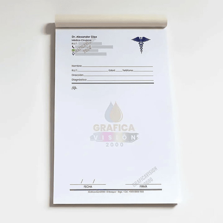 Recetarios Médicos Personalizados 1