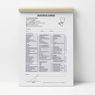 Orden de Examen Personalizados