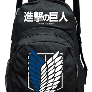 Mochila Shingeki No Kyojin Attack On Titan Shield Anime - Grafimax