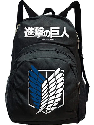 Mochila Shingeki No Kyojin Attack On Titan Shield Anime - Grafimax