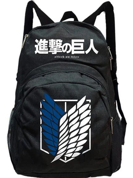 Mochila Shingeki No Kyojin Attack On Titan Shield Anime - Grafimax 1
