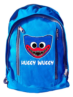 Mochila Huggy Wuggy Playtime Niños Azul 15 Litros - Grafimax