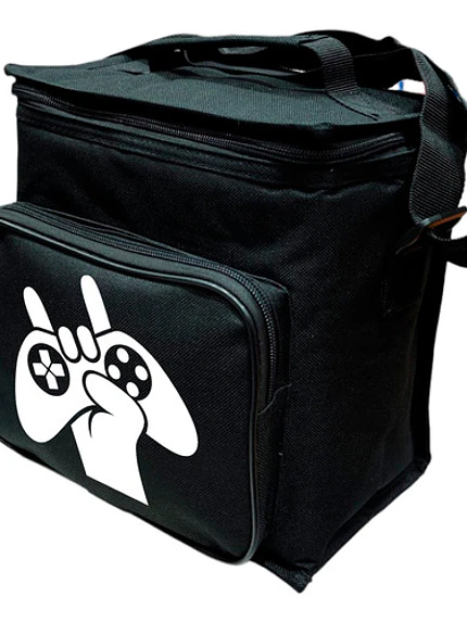 Lonchera Bolsa Almuerzo Térmica Gamer Videojuegos - Grafimax 1
