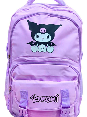 Mochila Kawaii Morada Kuro 22 Litros Seguridad Grafimax