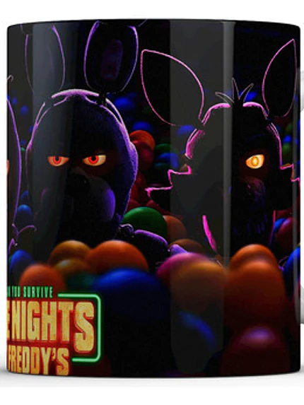 Tazón Five Nights At Freddy´S Videojuegos Diseños Gfmx 1