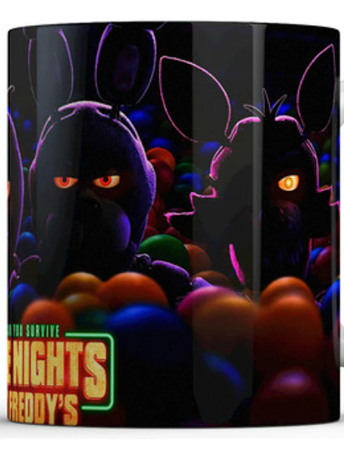 Tazón Five Nights At Freddy´S Videojuegos Diseños Gfmx 1