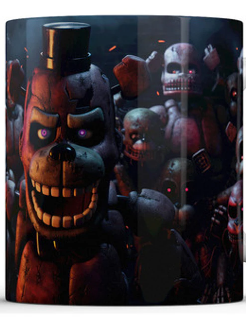 Tazón Five Nights At Freddy´S Videojuegos Diseños Gfmx 2