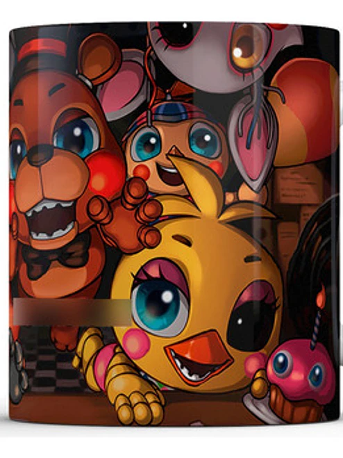 Tazón Five Nights At Freddy´S Videojuegos Diseños Gfmx 3