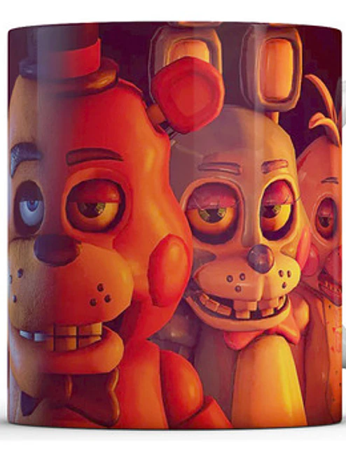Tazón Five Nights At Freddy´S Videojuegos Diseños Gfmx 4