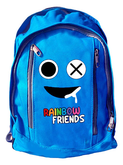 Mochila Rainbow Friends Blue Niños Azul 15 Litros Grafimax 1