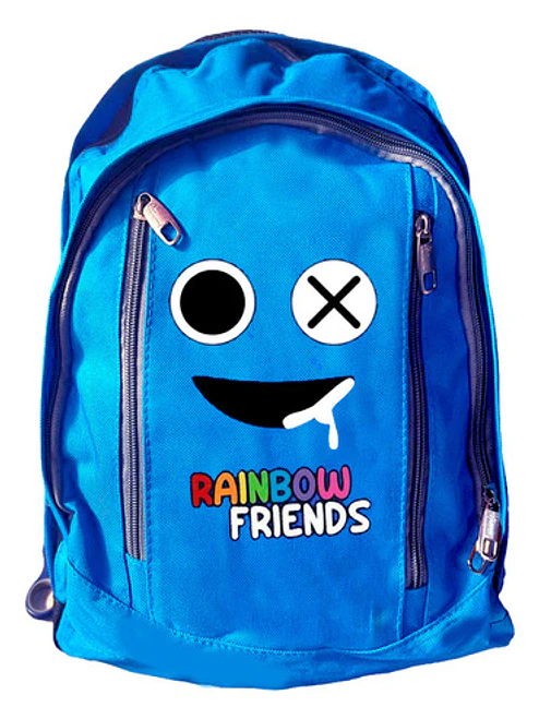 Mochila Rainbow Friends Blue Niños Azul 15 Litros Grafimax 1