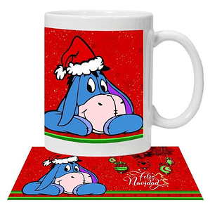 Tazón Feliz Navidad Igor Winnie Then Pooh Grafimax