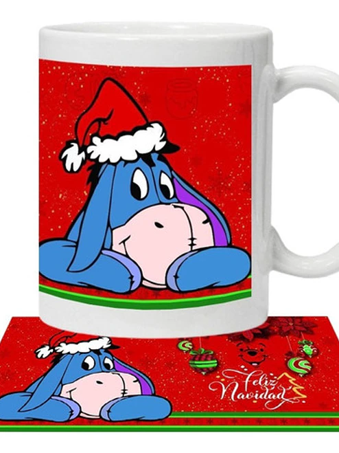 Tazón Feliz Navidad Igor Winnie Then Pooh Grafimax 1