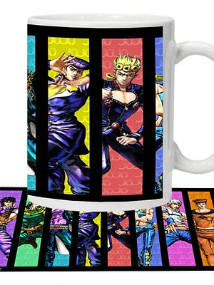 Tazón Jojo'S Bizzare Adventure Todos Anime Grafimax