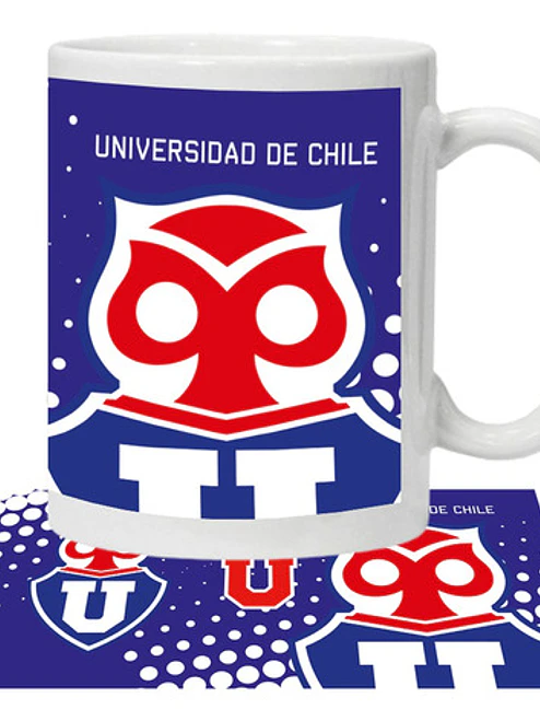 Tazón Equipo De Football U. De Chile Grafimax 1