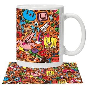 Tazón Dibujo Series Nickelodeon Grafimax