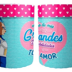 Tazón Vegeta Y Bulma Amor Parejas Enamorados Grafimax