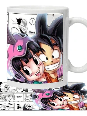 Tazón Amor Goku Y Milk Dragon Ball Grafimax
