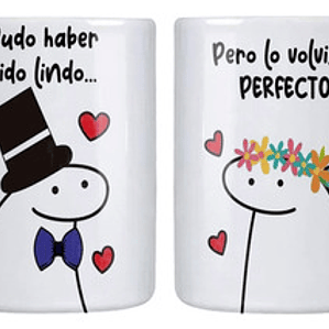 Tazón Amor Sticker Flork Frases Grafimax