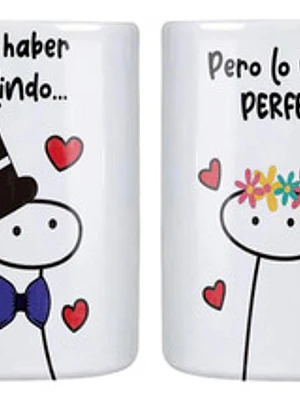 Tazón Amor Sticker Flork Frases Grafimax