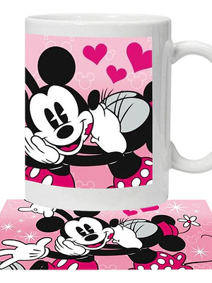 Tazón Mickey Y Minnie Enamorados Grafimax