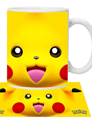 Tazón Pikachu Pokemon Chibi Grafimax
