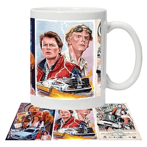 Tazón Volver Al Futuro Pelí­Cula Grafimax