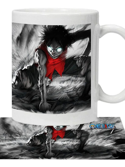 Tazón One Piece Luffy Enojado Grafimax 1