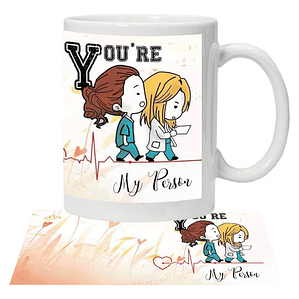 Tazón You'Re My Person Grey'S Anatomy Grafimax