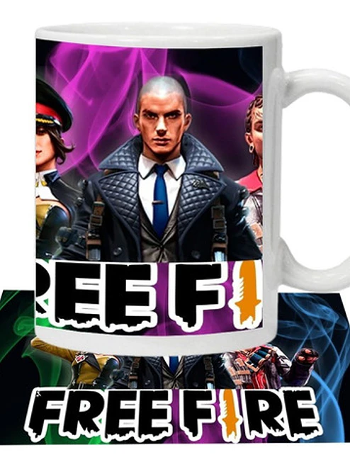 Tazón Free Fire Video Juegos Grafimax 1