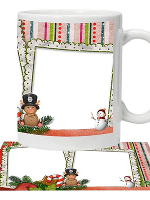 Tazón Fotos Personalizadas Navideño Grafimax