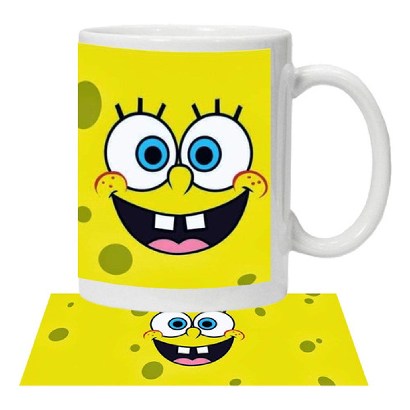 Tazon Bob Esponja Feliz Series Grafimax 1