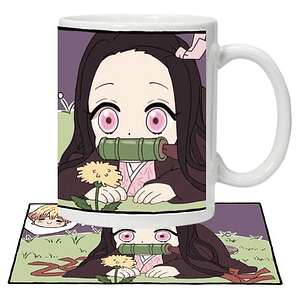 Tazón Nezuko Chibi Kimetsu No Yaiba Anime Grafimax