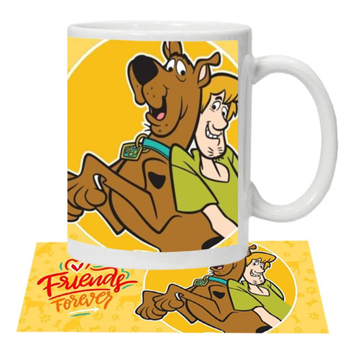 Tazon Amigos Por Siempre Scooby Doo Grafimax 1