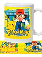 Tazón Pikachu Y Ash Pokemon Grafimax - Miniatura 1