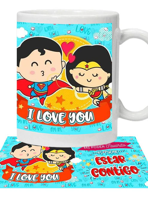 Tazón Amor Frases Enamorado Mi Poder Favorito Grafimax 1