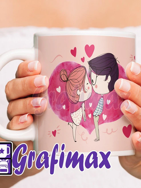 Tazón Dí­A De Enamorados Amor Parejas 11Oz Regalos Grafimax 16
