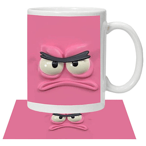 Tazón Patricio Estrella Enojado Bob Esponja Series Grafimax