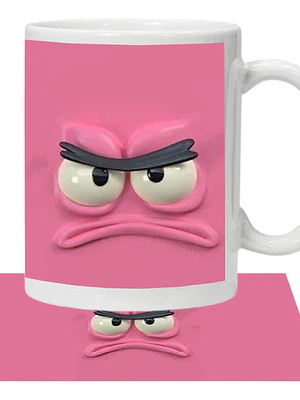 Tazón Patricio Estrella Enojado Bob Esponja Series Grafimax
