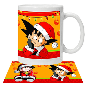 Tazón Feliz Navidad Dragon Ball Grafimax