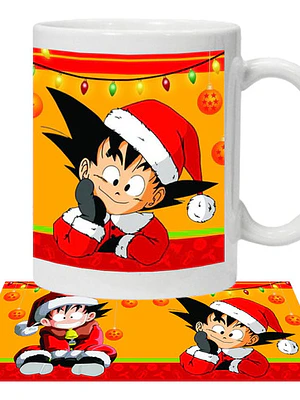 Tazón Feliz Navidad Dragon Ball Grafimax